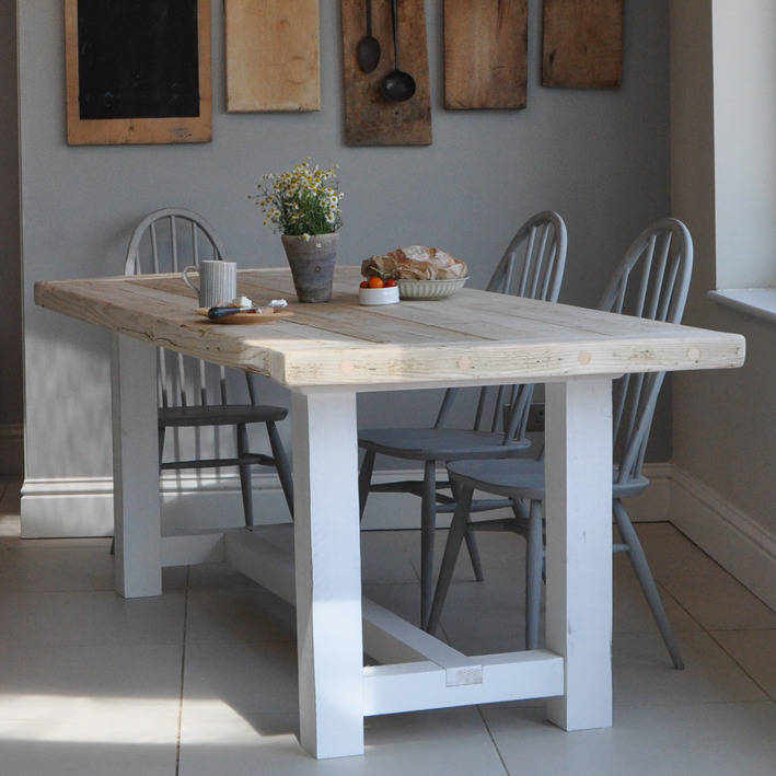 Reclaimed Timber Farmhouse Dining Table By Home Barn ...