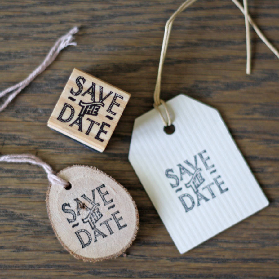 Save The Date Stamp And Ink Pad By The Wedding of my Dreams