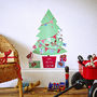 Personalised Advent Calendar Tree Wall Stickers, thumbnail 4 of 5
