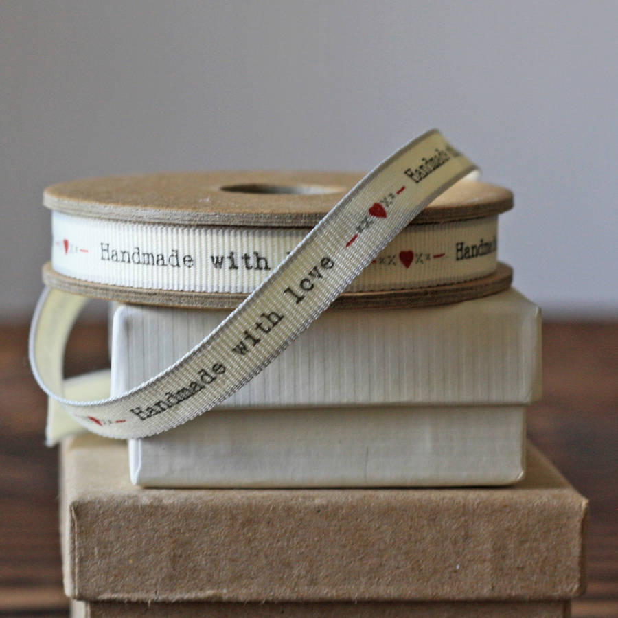 ribbon handmade by the wedding of my dreams