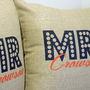 Personalised Mr And Mrs Cushions, thumbnail 3 of 3