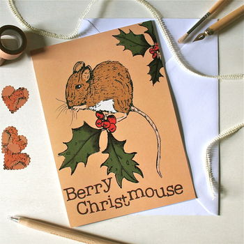 Woodland Mouse Christmas Tags, 5 of 5