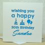Personalised Laser Cut Happy Birthday Card, thumbnail 3 of 4