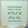 Personalised Laser Cut Baby Card, thumbnail 5 of 5