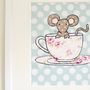 Mouse Personalised Children's Print, thumbnail 4 of 5