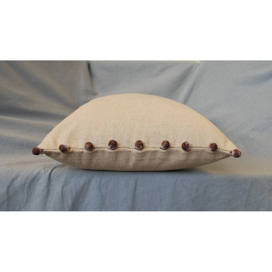 Your Words Cushion By Bags Not War