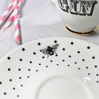 ‘Gin' Tea Cup And Saucer, 4 of 5