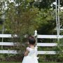 Pure Silk And Tulle Flower Girl Dress With Sleeves, thumbnail 7 of 7