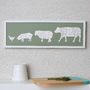 Butcher's Family Kitchen Meat Cuts Print, thumbnail 5 of 9