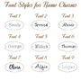 Personalised Silver Name Charm Cluster Necklace, thumbnail 6 of 7