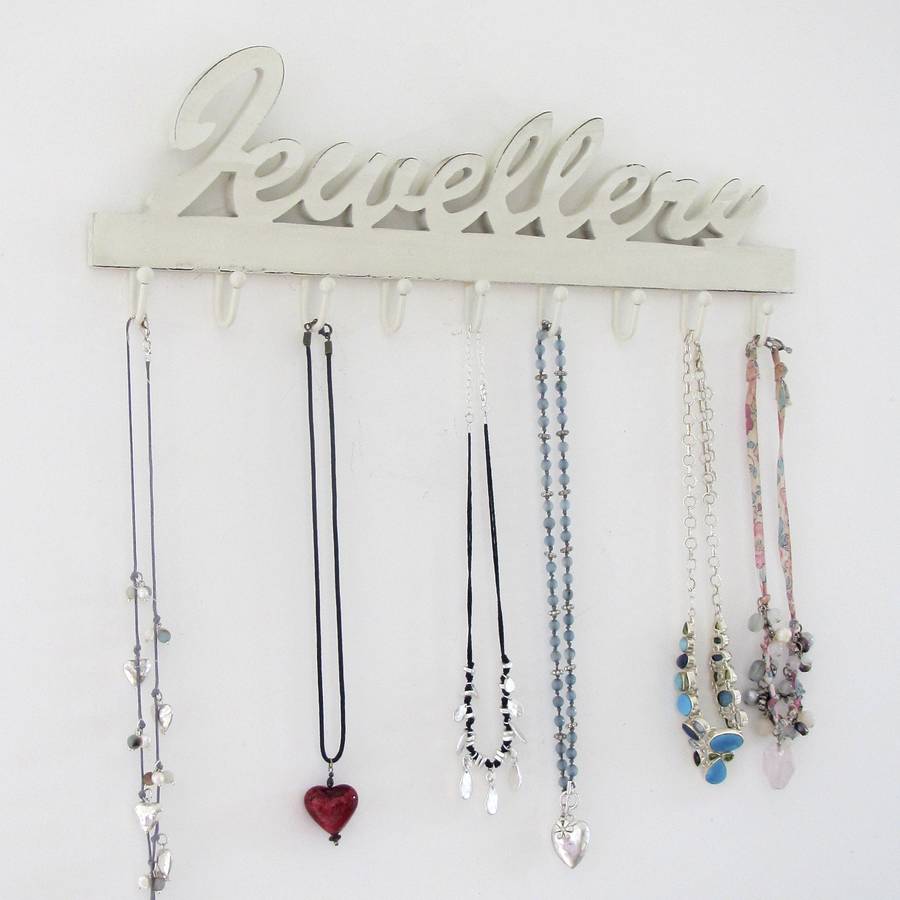 Large Wooden Jewellery Hooks By Chapel Cards