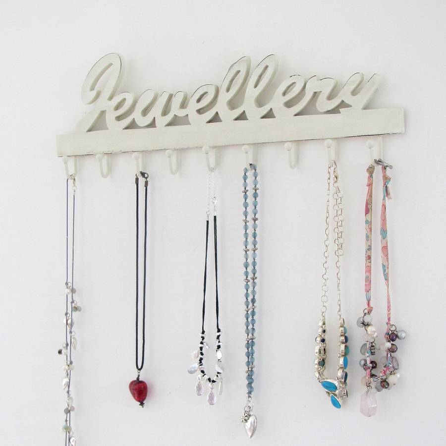 Large Wooden Jewellery Hooks By Chapel Cards