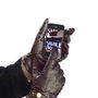 Men's And Ladies Leather Touch Screen Gloves, thumbnail 2 of 12