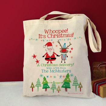 Personalised Christmas Delivery Bag, 2 of 2