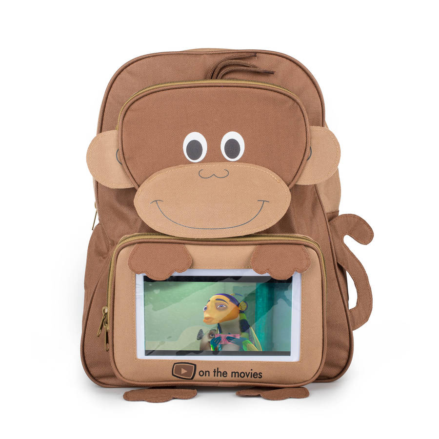 Child's Monkey Backpack Complete With Tablet By Air Armor