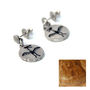 Cave Art Sterling Silver Earring, thumbnail 3 of 7