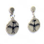 Cave Art Sterling Silver Earring, thumbnail 4 of 7