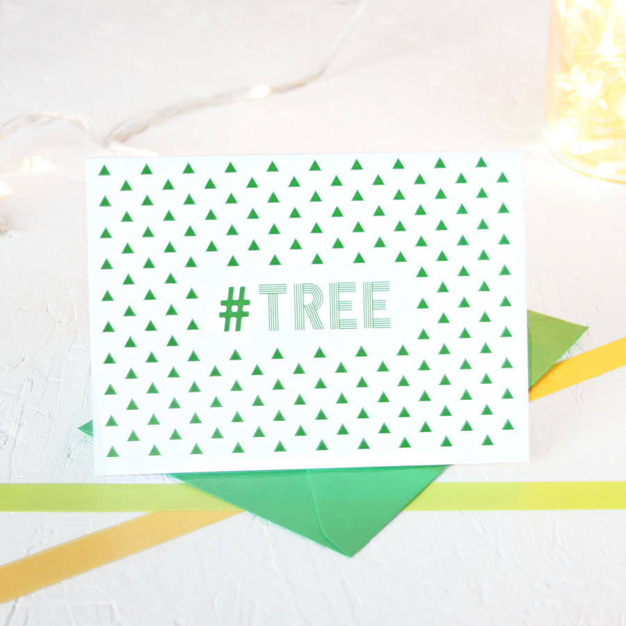 Christmas Hashtag Cards Full Set By Newton and the Apple