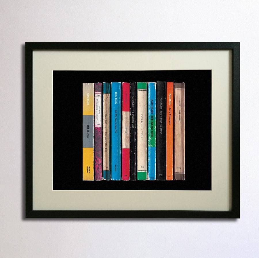 kate bush album 'never for ever' as books poster by lime lace ...