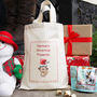 Personalised Christmas Pet Bag, thumbnail 3 of 3