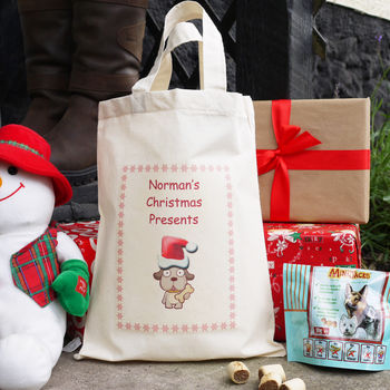 Personalised Christmas Pet Bag, 3 of 3