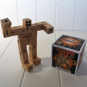 Puzzleman Wooden Jointed Puzzle, 2 of 7
