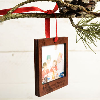 'In Memory Of' Polaroid Christmas Decoration, 3 of 4