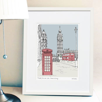 Personalised Favourite City Illustration, 5 of 9