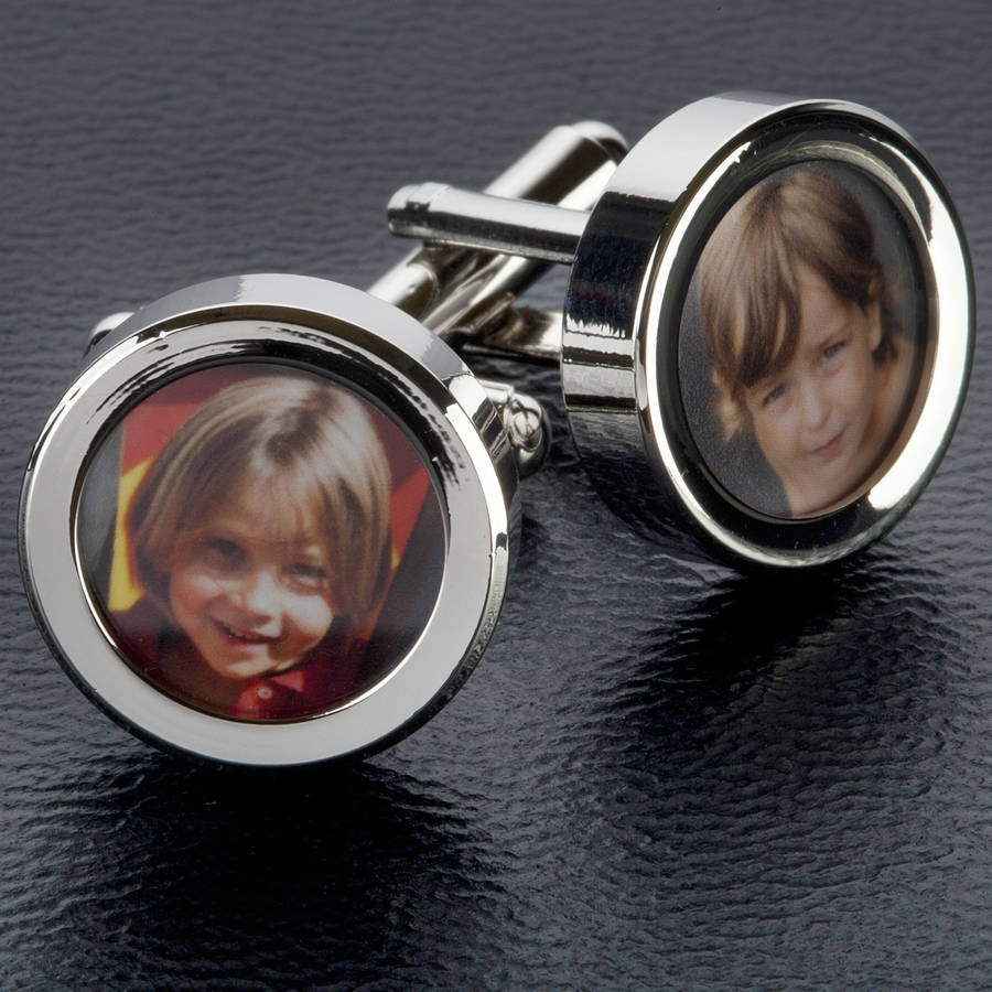 Image of Personalised Photo Cufflinks