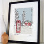 Personalised Favourite City Illustration, thumbnail 1 of 9