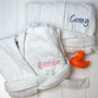 Child's Personalised Embroidered Bathrobe, thumbnail 4 of 7