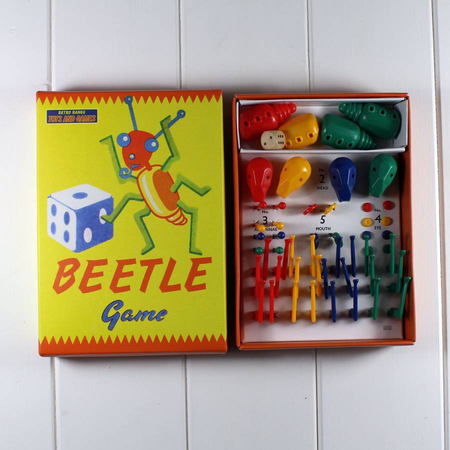 The Beetle Game Vintage Fun By Nest
