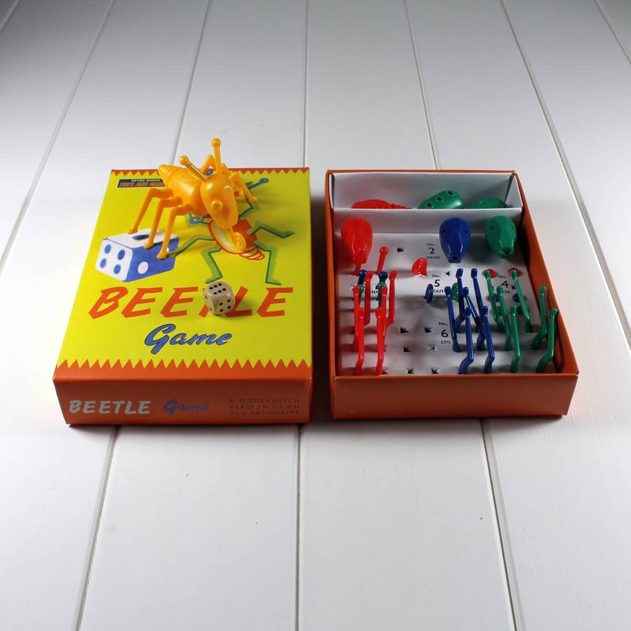 The Beetle Game Vintage Fun By Nest