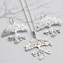 Sterling Silver Bonsai Tree Necklace, thumbnail 2 of 5