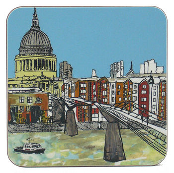 Set Of Four London Coasters, 5 of 8