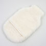 Merino Wool Hot Water Bottle Cover Cream Or Grey, thumbnail 4 of 5