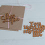 'In Your Own Words' Cherrywood Cards, thumbnail 4 of 4