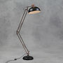 Copper And Matt Black Angled Floor Lamp, thumbnail 1 of 2