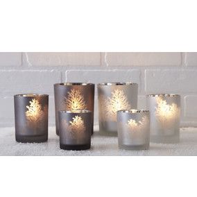 Tree Silhouette Mirror Candle Holder, 3 of 5