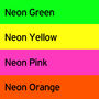 Personalised Neon Print Babygrow, thumbnail 3 of 7