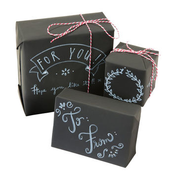 Chalk Board Wrapping Kit, 2 of 4