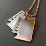 Piece Of My Heart Dog Tags, thumbnail 1 of 6