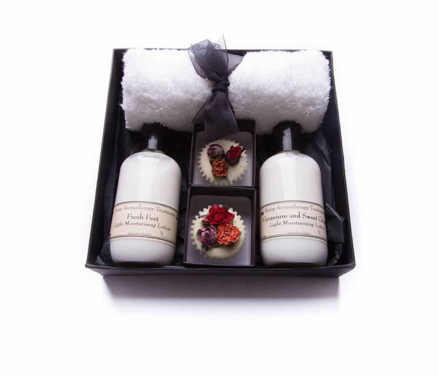 Aromatherapy Gift Box Body Lotions And Bathmelts, 1 of 4