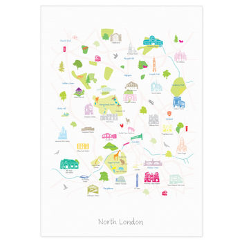 Map Of North London, 3 of 5