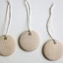 Personalised Wooden Tree Decoration Set, thumbnail 7 of 9