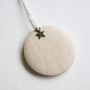 Personalised Wooden Tree Decoration Set, thumbnail 6 of 9