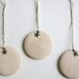 Personalised Wooden Tree Decoration Set, thumbnail 9 of 9