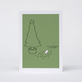 'Edible Decorations' Christmas Card, 2 of 3