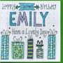 Personalised Christmas Birthday Card, thumbnail 2 of 2