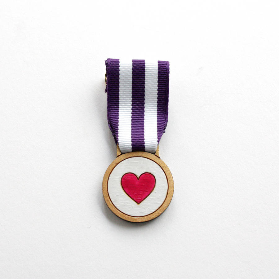 Handmade Heart Medal, 1 of 11